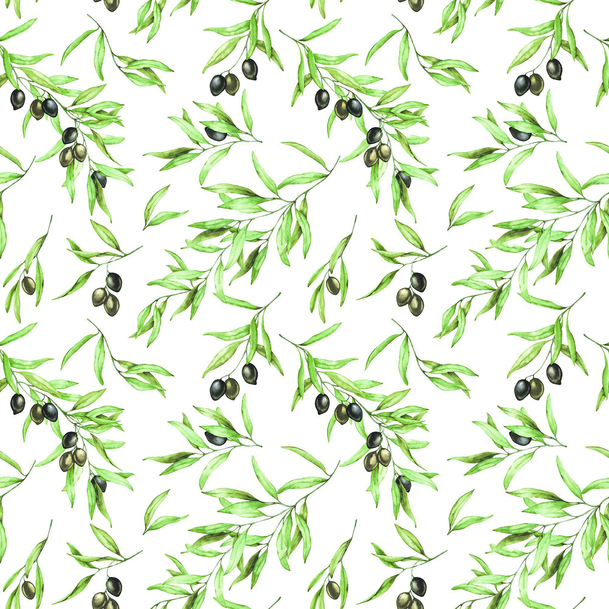 Galerie Olive Drupe Green Wallpaper