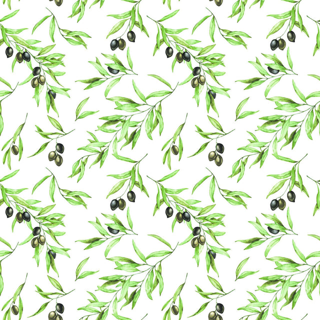 Galerie Olive Drupe Green Wallpaper