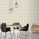 Galerie Olive Drupe Green Wallpaper