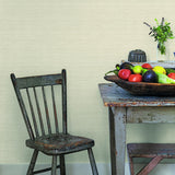 Galerie Grasscloth Cream Wallpaper