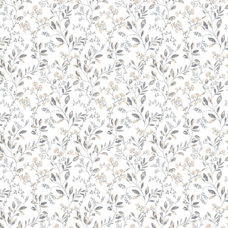 Galerie Spring Leaf Trail Beige Wallpaper
