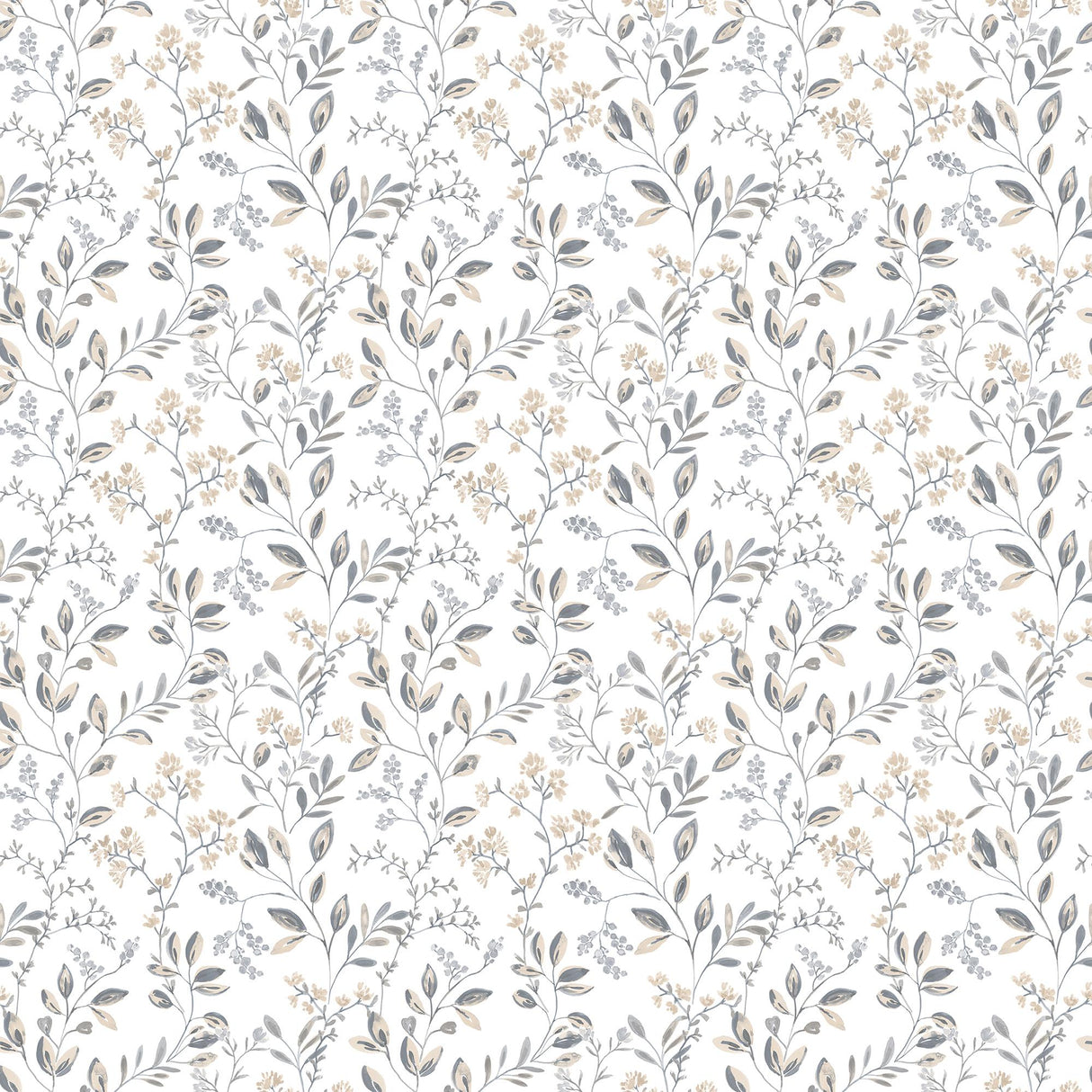 Galerie Spring Leaf Trail Beige Wallpaper