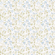 Galerie Spring Leaf Trail Blue Wallpaper