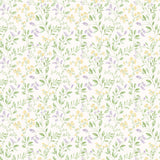 Galerie Spring Leaf Trail Purple Lilac Wallpaper