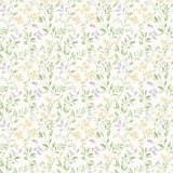 Galerie Spring Leaf Trail Purple Lilac Wallpaper