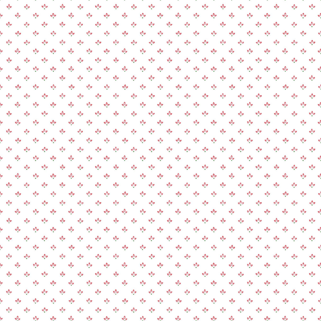 Galerie Tri Leaf Red Wallpaper