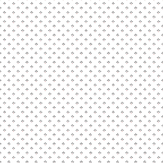 Galerie Tri Leaf Black Wallpaper