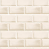 Galerie Metro Tile Beige Wallpaper