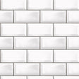 Galerie Metro Tile White Wallpaper