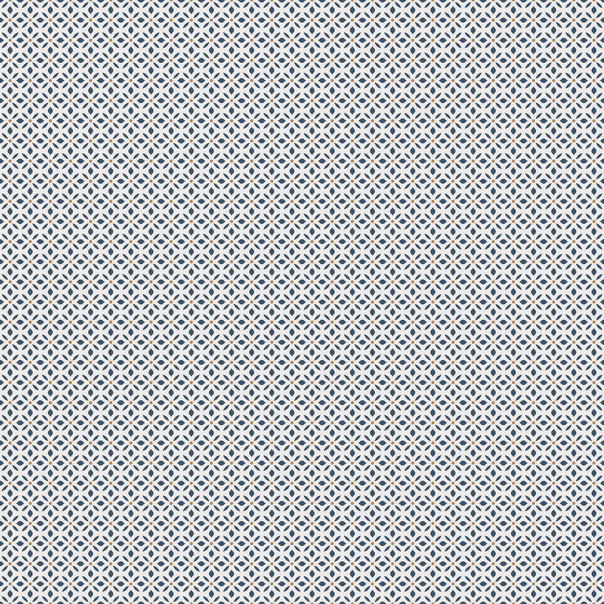 Galerie Leaf Dot Spot Blue Wallpaper