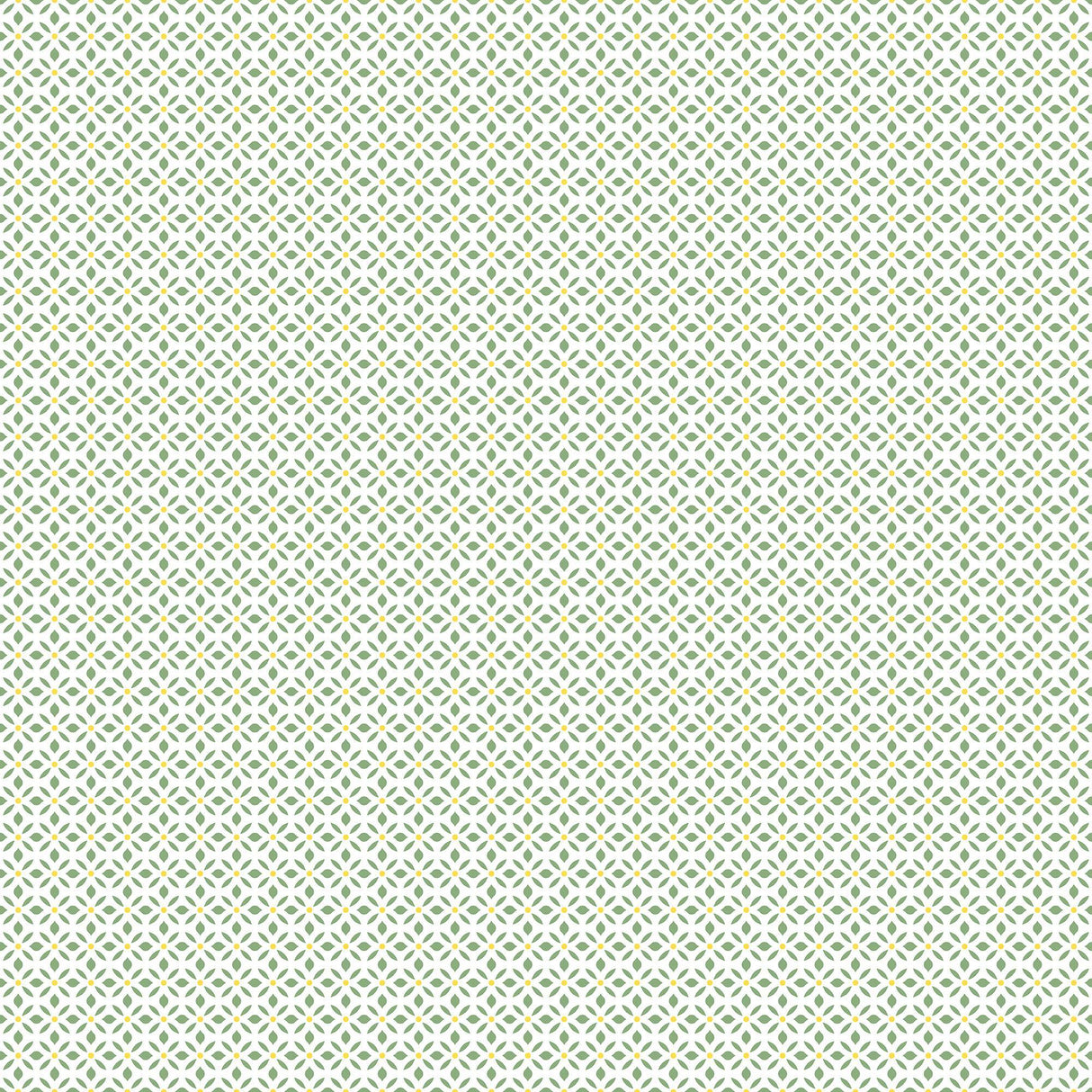 Galerie Leaf Dot Spot Green Wallpaper