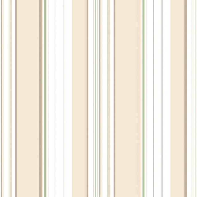 Galerie Multi Stripe Green Wallpaper