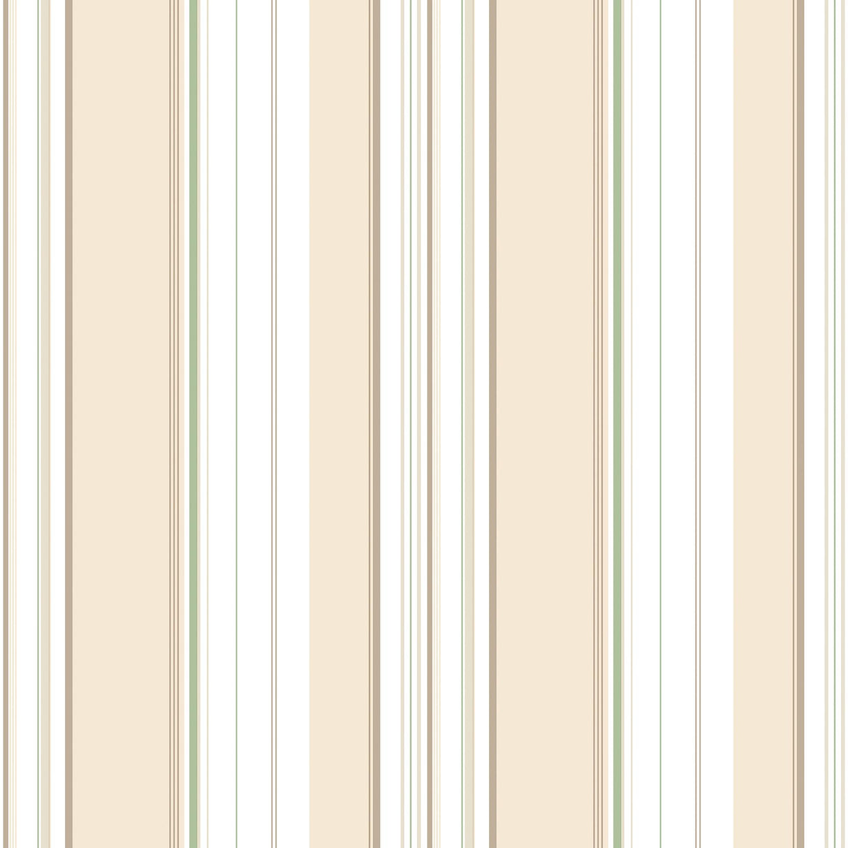 Galerie Multi Stripe Green Wallpaper