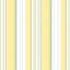 Galerie Multi Stripe Yellow Wallpaper