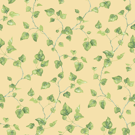 Galerie Just Ivy Yellow Wallpaper