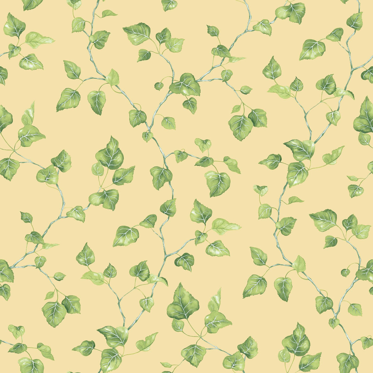 Galerie Just Ivy Yellow Wallpaper