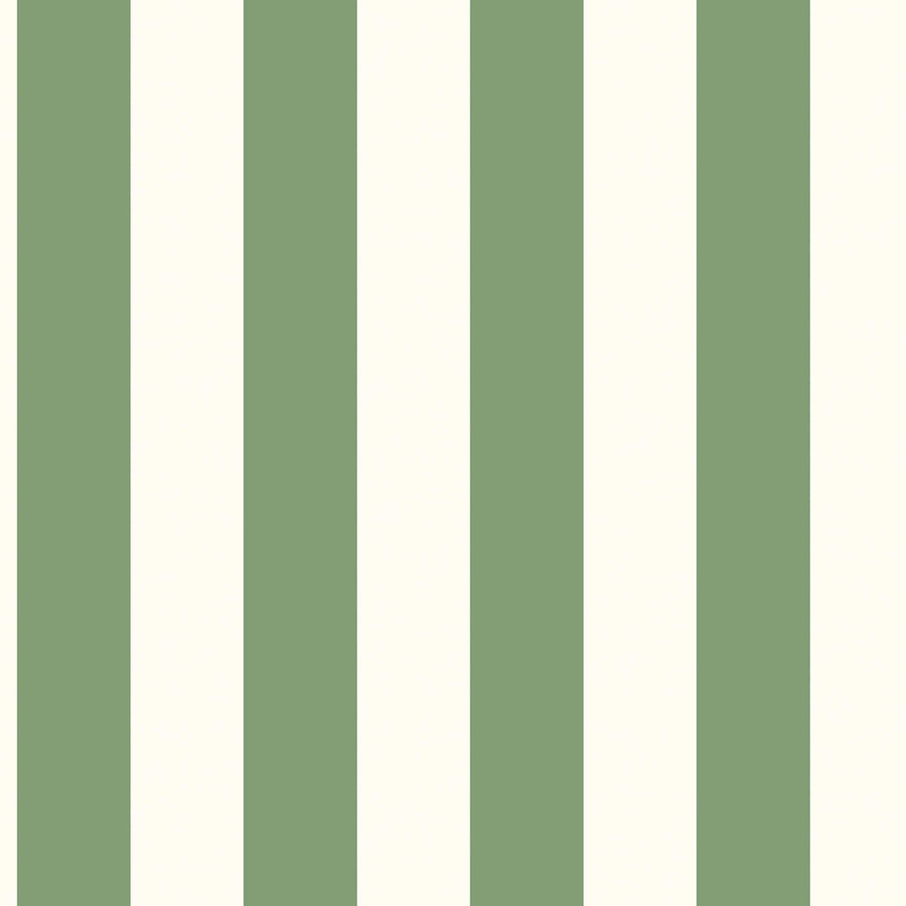 Galerie Awning Stripe Green Wallpaper