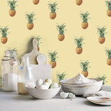Galerie Pineapples Yellow Wallpaper