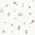 Galerie Meadow Spot Purple Lilac Wallpaper