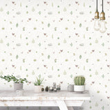 Galerie Meadow Spot Purple Lilac Wallpaper
