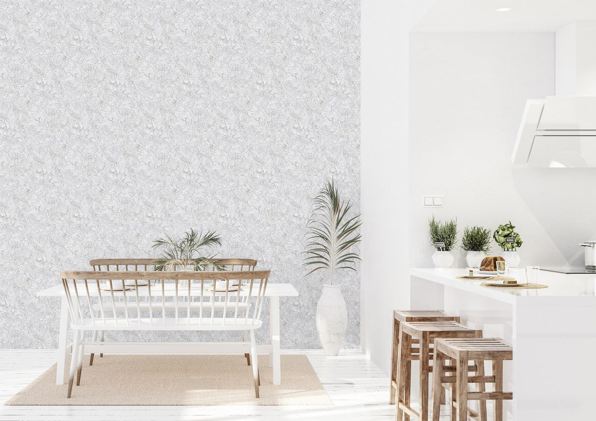 Galerie Bento Silver Grey Wallpaper