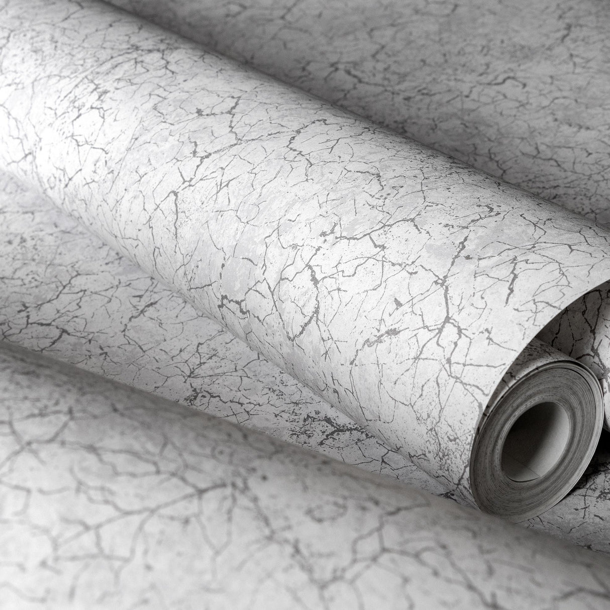 Galerie Bento Silver Grey Wallpaper