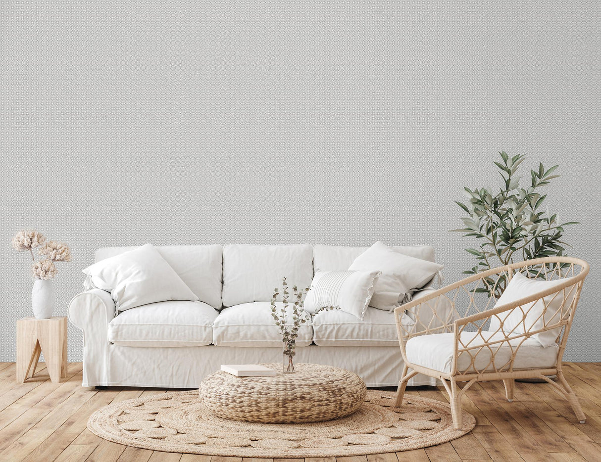 Galerie Sintra Silver Grey Wallpaper