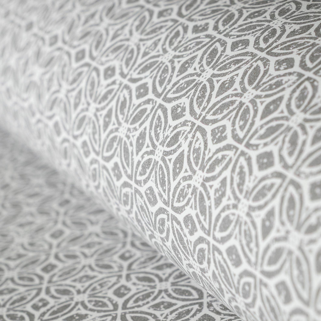 Galerie Sintra Silver Grey Wallpaper