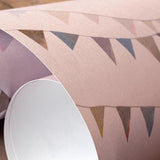 Galerie Garland Pink Wallpaper