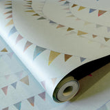 Galerie Garland Silver Grey Wallpaper