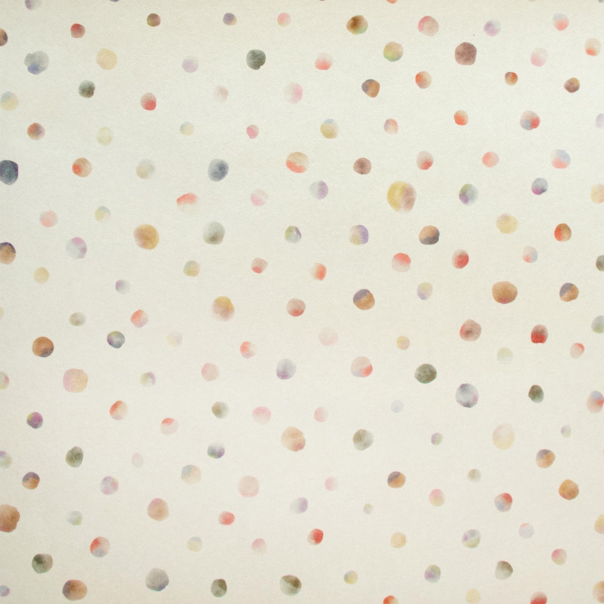 Galerie Watercolor Dots Cream Wallpaper
