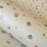 Galerie Watercolor Dots Cream Wallpaper