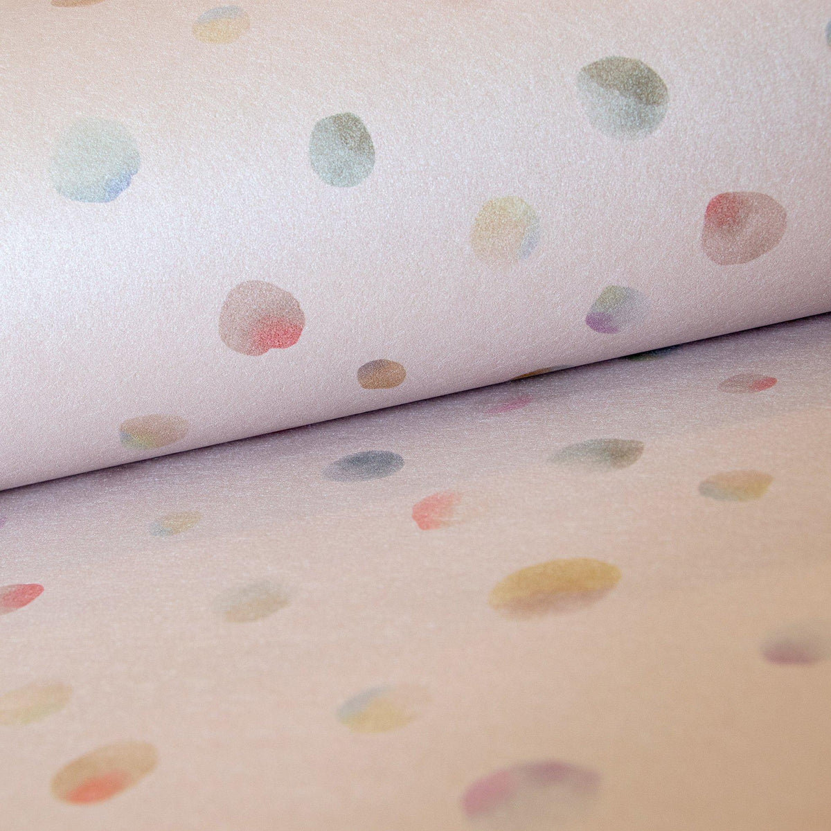 Galerie 26835 Great Kids Watercolor Dots Pink Wallpaper 26835 Pink Wallpaper