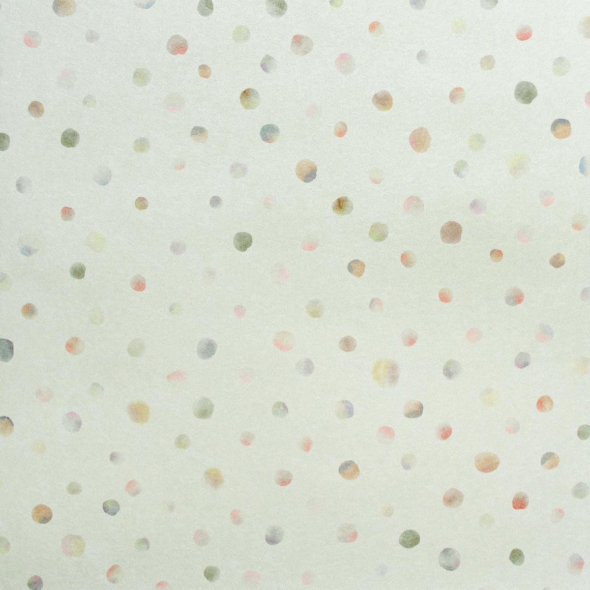 Galerie Watercolor Dots Silver Grey Wallpaper