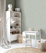 Galerie 26836 Great Kids Watercolor Dots Silver Grey Wallpaper 26836 Silver Grey Wallpaper
