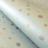 Galerie 26836 Great Kids Watercolor Dots Silver Grey Wallpaper 26836 Silver Grey Wallpaper