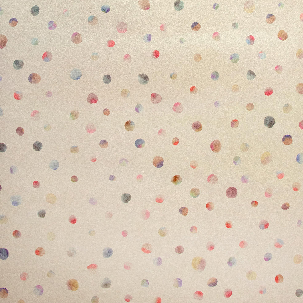 Galerie Watercolor Dots Beige Wallpaper