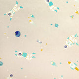 Galerie Super Space Beige Wallpaper