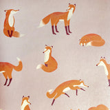 Galerie Friendly Foxes Pink Wallpaper