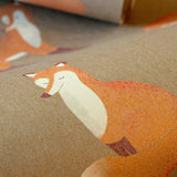 Galerie 26842 Great Kids Friendly Foxes Bronze Brown Wallpaper 26842 Bronze Brown Wallpaper