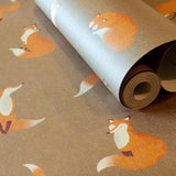 Galerie 26842 Great Kids Friendly Foxes Bronze Brown Wallpaper 26842 Bronze Brown Wallpaper