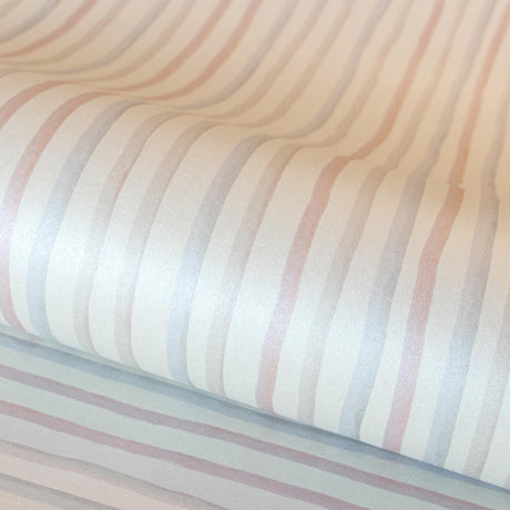 Galerie Stripes Multi-coloured Wallpaper