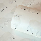 Galerie 26826 Great Kids Sweet Sheep White Wallpaper 26826 White Wallpaper