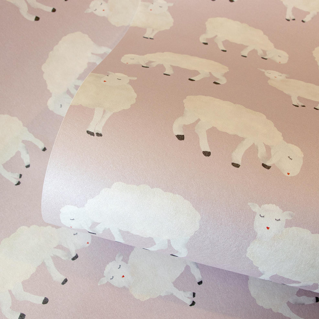 Galerie Sweet Sheep Pink Wallpaper