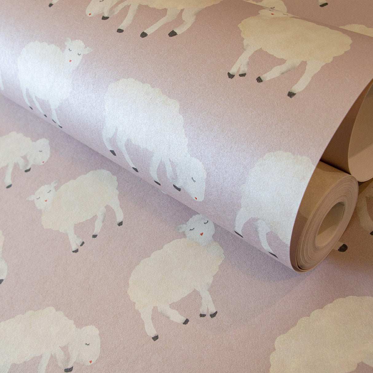 Galerie 26827 Great Kids Sweet Sheep Pink Wallpaper 26827 Pink Wallpaper