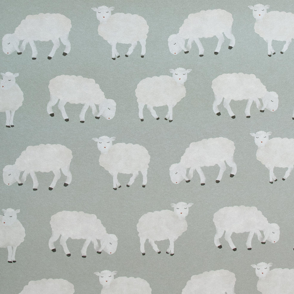 Galerie Sweet Sheep Silver Grey Wallpaper