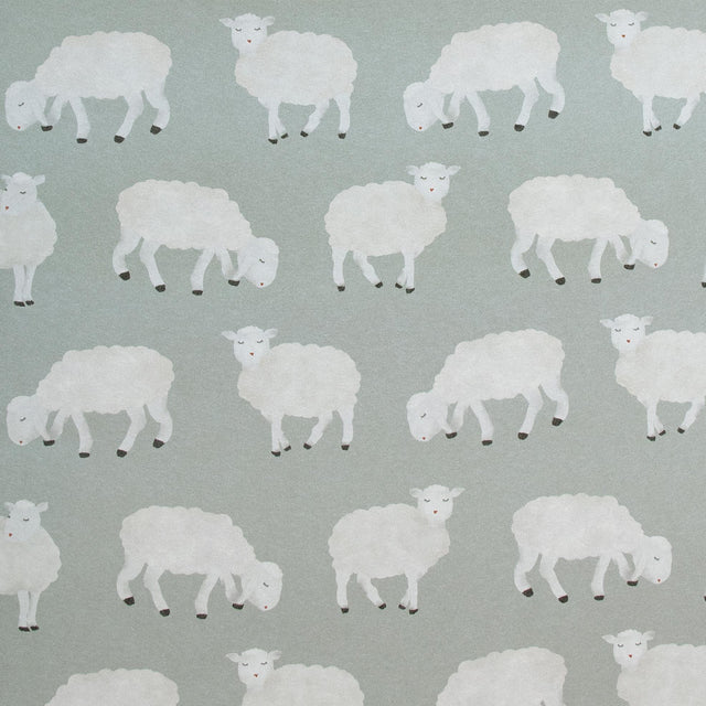 Galerie Sweet Sheep Silver Grey Wallpaper