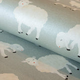 Galerie 26828 Great Kids Sweet Sheep Silver Grey Wallpaper 26828 Silver Grey Wallpaper