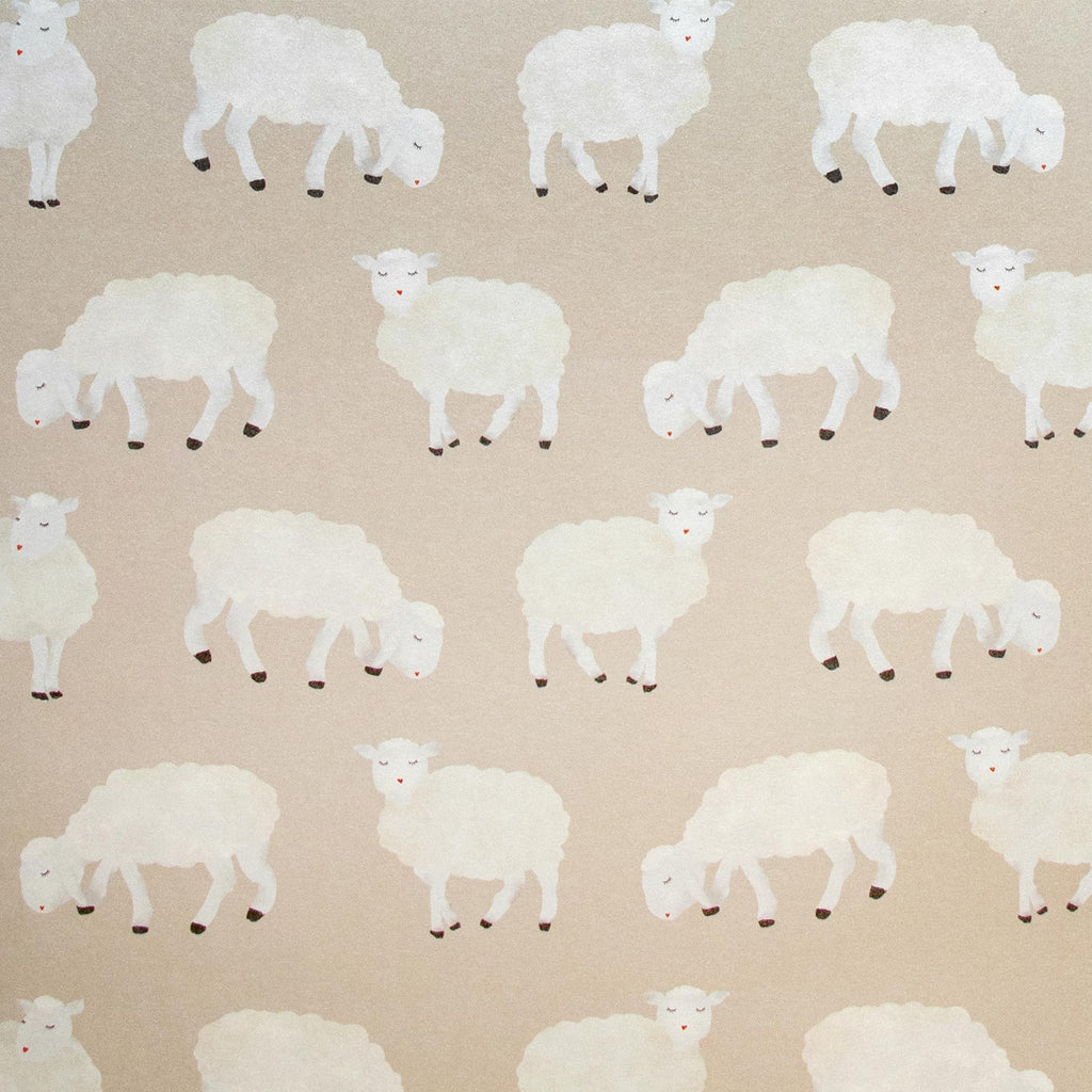 Galerie Sweet Sheep Beige Wallpaper
