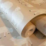 Galerie 26830 Great Kids Sweet Sheep Beige Wallpaper 26830 Beige Wallpaper